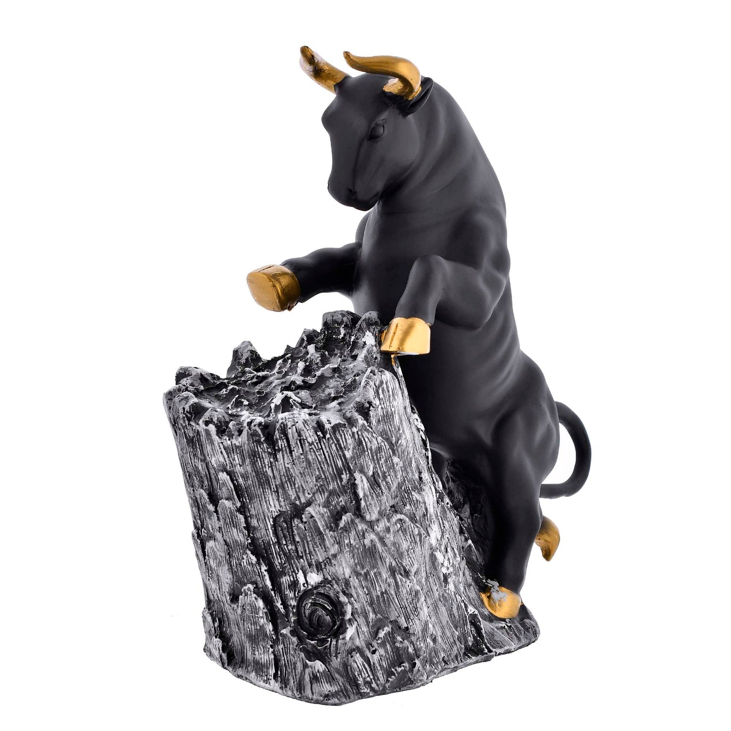 Geometric Bull Statue – Bold Symbol of Strength & Determination for Stylish Interiors