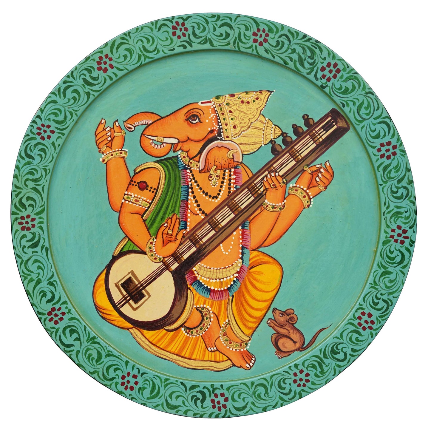 Handmade Pichwai Wall Painting – Creative & Positive Home Decor – Waterproof & Dust Resistant