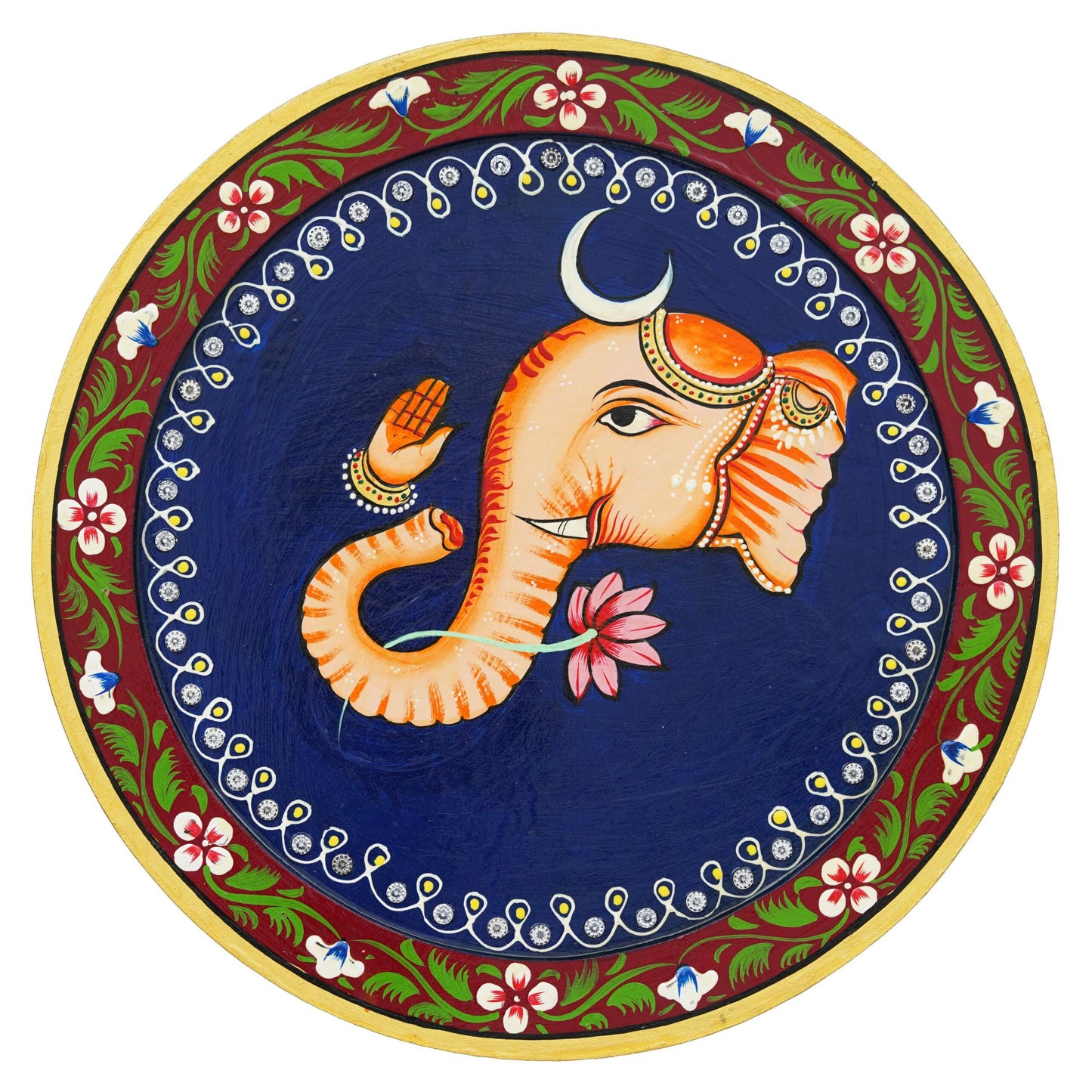 Handmade Pichwai Wall Painting – Creative & Positive Home Decor – Waterproof & Dust Resistant