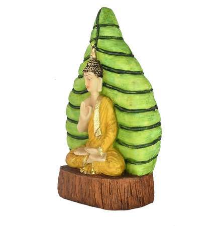 Buddha Under Bodhi Tree Statue – Handcrafted Meditation Decor for Home and Garden