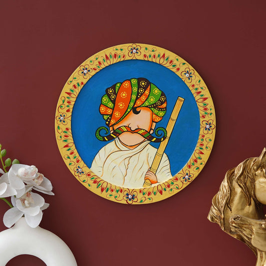 Handmade Pichwai Wall Painting – Creative & Positive Home Decor – Waterproof & Dust Resistant