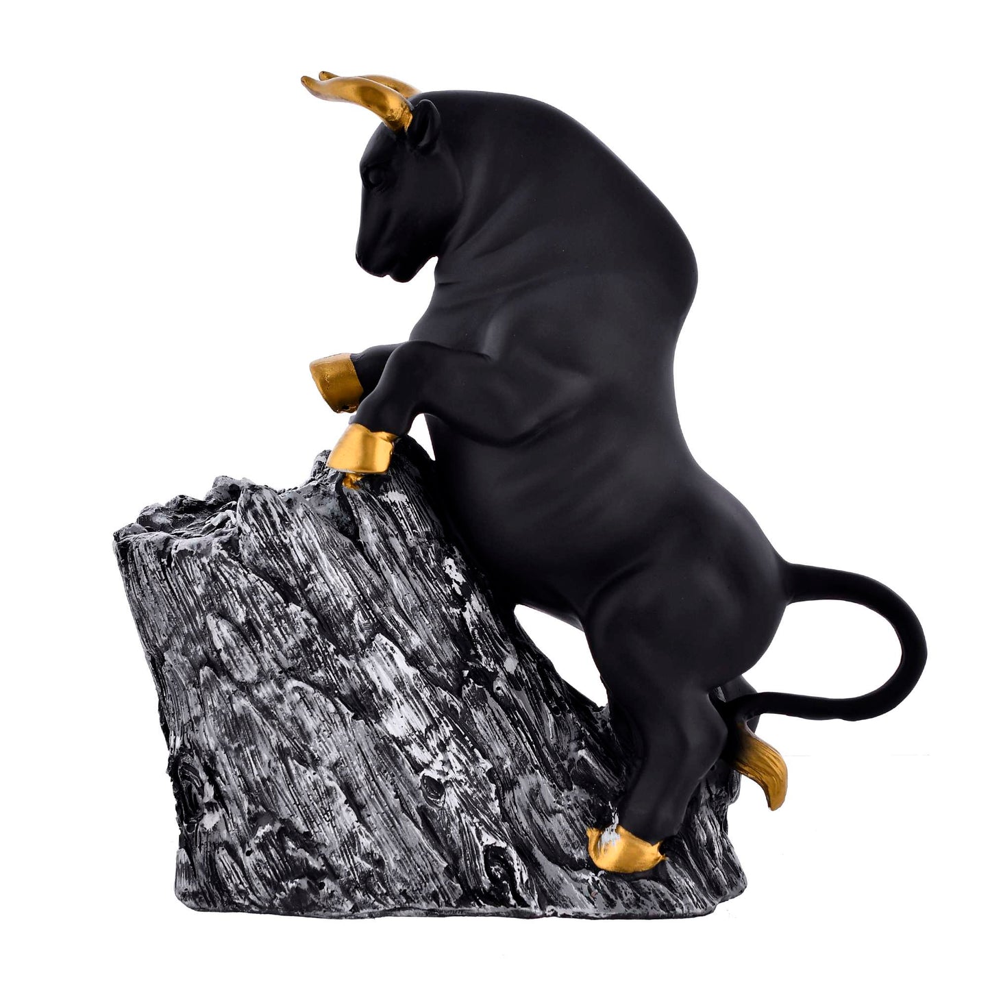 Geometric Bull Statue – Bold Symbol of Strength & Determination for Stylish Interiors