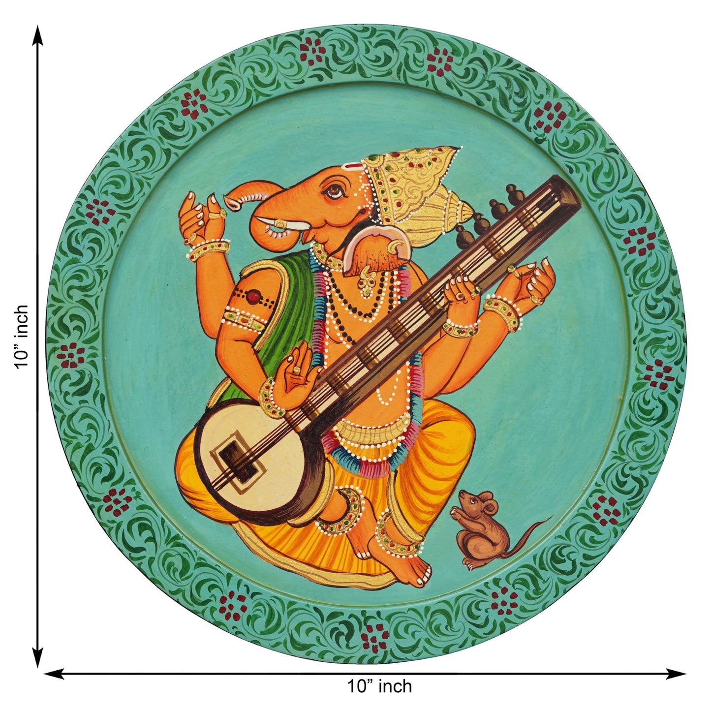 Handmade Pichwai Wall Painting – Creative & Positive Home Decor – Waterproof & Dust Resistant